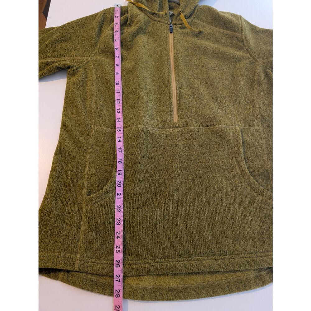 Duluth Trading Co Sweater Two Harbors Fleece Polartec Yellow Green Size L - Picture 10 of 10